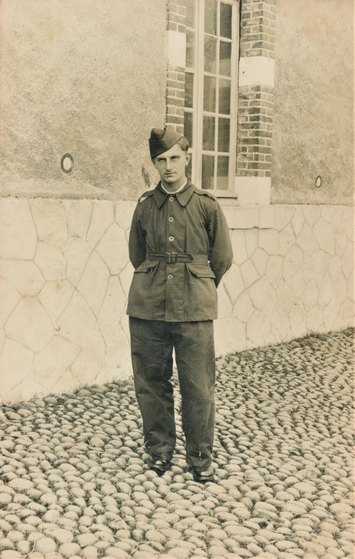 Monsieur Marcel Bonhomme †, photographie sur carte postale du dimanche 30 juin 1940.