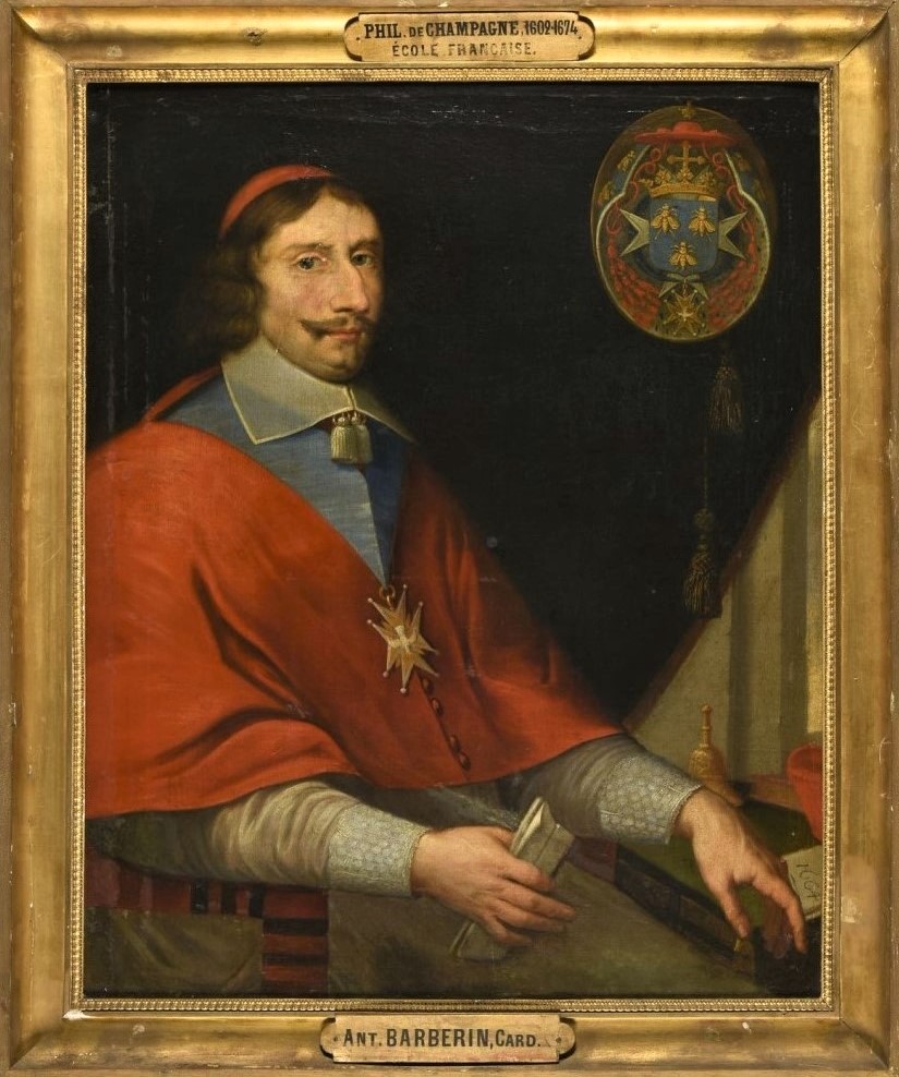 Monseigneur Antonio Barberini, 91e archevêque de Reims, de 1657 à 1671.