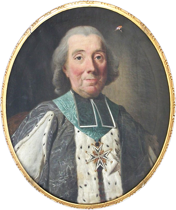 Monseigneur Charles Antoine de La Roche-Aymon, 95e archevêque de Reims, de 1763 à 1777.
