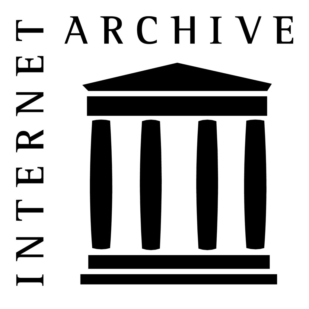 Logotype de l'association à but non lucratif Internet Archive.