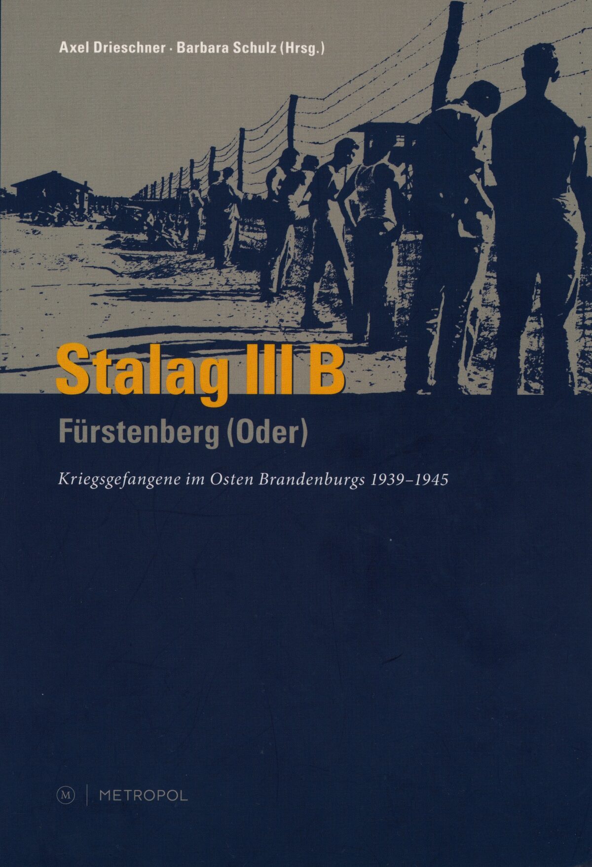Drieschner, Axel ; Schulz, Barbara, Stalag III-B Fürstenberg (Oder) : Kriegsgefangene im Osten Brandenburgs 1939-1945, Berlin : Metropol Verlag, 2006, 212 p. (Beiträge zur Geschichte Eisenhüttenstadts, cahier 4). Collection personnelle de l'auteure.