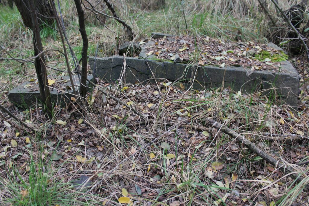 Ruines à Eisenhüttenstadt (Allemagne), dans le quartier de Fürstenberg (Oder). Photographies en couleurs, prises de vue effectuées le dimanche 27 octobre 2024. Crédits photographiques : © 2020 laromagne.info par Marie-Noëlle ESTIEZ BONHOMME.