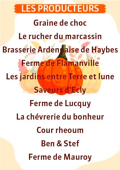 Le public pourra découvrir un marché de producteurs et d’artisans avec plus de vingt exposants proposant bières, légumes, champignons, bijoux et autres produits locaux.