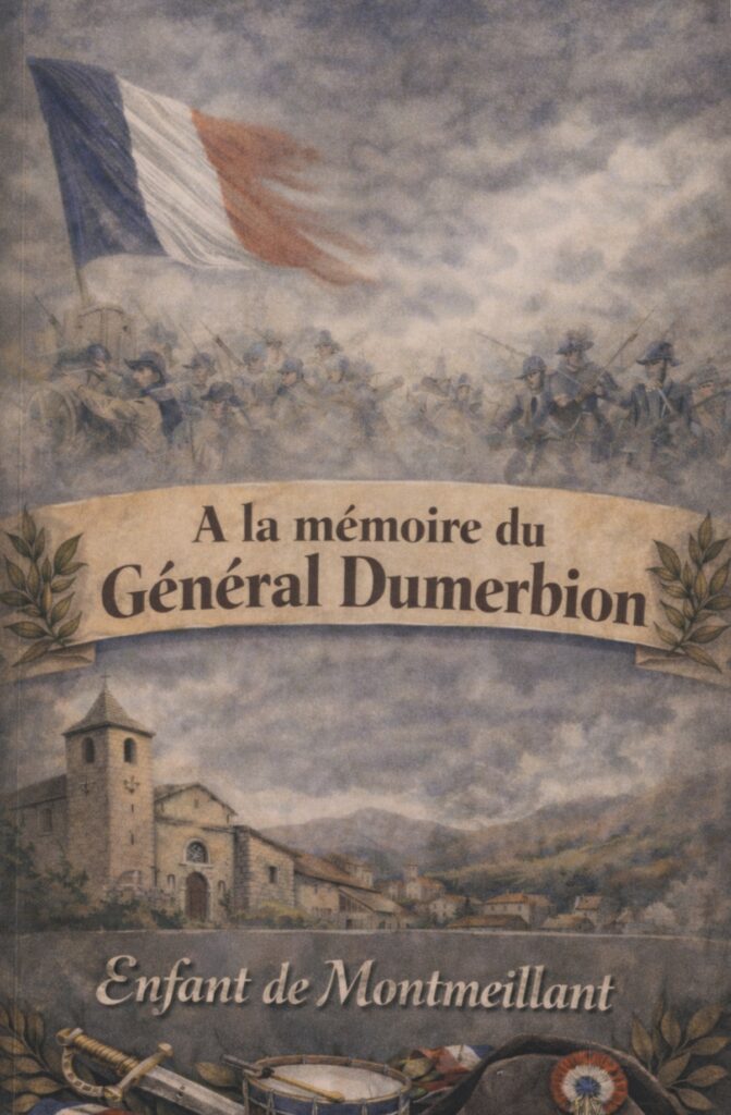Serguia, Méira (autrice), avec la contribution de Raphaël Lacaille, À la mémoire du Général Dumerbion : enfant de Montmeillant, publié à compte d’auteur, broché, 14 janvier 2026, 341 pages, ISBN 979-8243956666 (exemplaire conservé dans la collection personnelle de l’auteure).