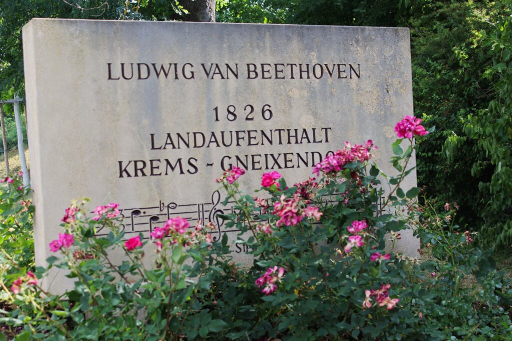 Souvenir de Beethoven à Gneixendorf. Photographies en couleurs, prises de vue effectuées le jeudi 3 juillet 2025. Crédits photographiques : © 2020 laromagne.info par Marie-Noëlle ESTIEZ BONHOMME.